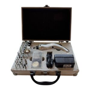 Test-Rite Mini Rotary Tool JC10029S w/ AC Adapter 12V DC 500mA 12000RPM